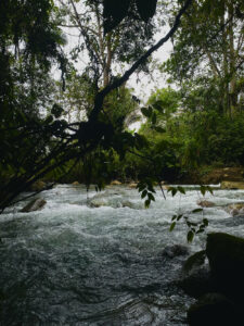 waterfalls in longo mai